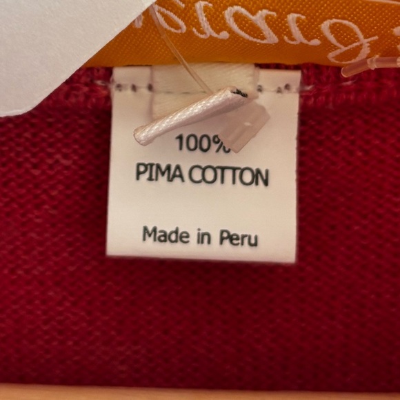 EVERARD’s | BNWT  Men’s Pima cotton 1/4 zip sweater vest | size large - Picture 3 of 6